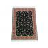 107 x 145 Tabriz Allover Patterned Wool & Silk Handmade Rug