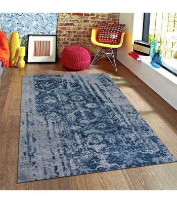 244 X 305 Oriental Handmade Hand-Knotted ERASED FREECIA Rug