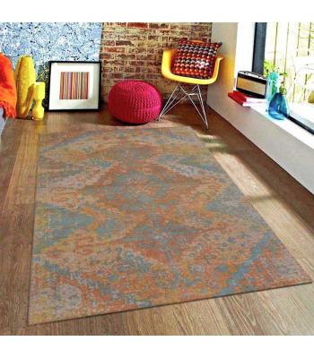 152 X 244 Handmade Multi Color Oriental ETERNAL Wool Rug