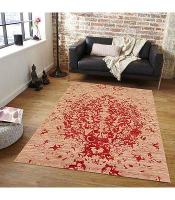 244 X 305 Oriental Handmade Hand Knotted THE LEAF RED Rug