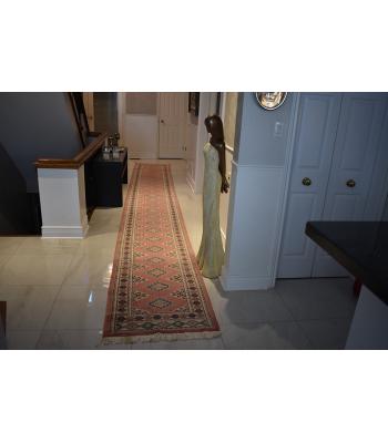 80 X 613 Graceful Bokhara All Over Medallion Design Traditional Runner Rug