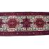 76.2 X 381 Mesmerizing 9 Medallion Design Persian Runner Rug