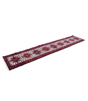 76.2 X 381 Mesmerizing 9 Medallion Design Persian Runner Rug