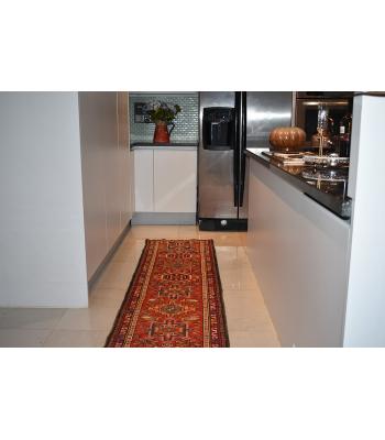 64 X 330.19 Elegant 11 Medallion Design Persian Gharacheh Rug