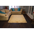 152.4 X 234.69 Simple And Stylish Cream, Brown And Gold Modern Rug
