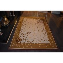 160 X 233 Eye-catching Traditional Modern All Over Flower & Leaf Design Rug