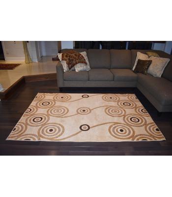 160 X 233 Bold and Beautiful Swirls Design Modern Rug