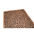 121.92 X 182.88 Soft And Stylish Spirals Design Jute Modern Rug