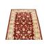 82 X 357 Cream & Red, Choobi Design, Traditional Runner Rug