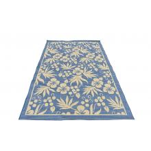 160 X 233 Stylish Looking Flower Design Indoor Outdoor Rug