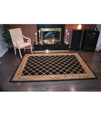 160 X 233 Classy All Over Design Traditional Rug With Detailed Border