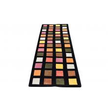 88.39 X 243.84 Beautiful And Basic Tibetan, Square Design Modern Runner Rug