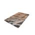 160 X 233 Strikingly Beautiful Two Toned Silky Shag Modern Rug