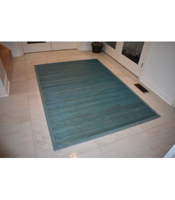 143.25 X 198.12  Cool & Stylish Modern Outdoor And Indoor Blue, Cream Rug