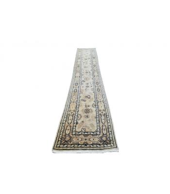 91.44 X 604.52 Graceful Cream & Brown All Over Design Traditional Runner Rug