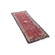 88.39 X 192.02 Beautiful Small Centre Medallion Design Persian Hossein Abad Runner Rug